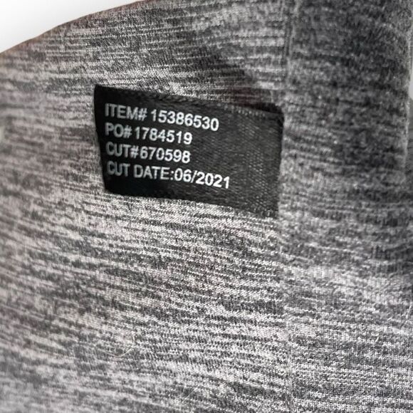 Torrid Active Sports Bra Charcoal Gray Strappy Spacedye Womens Plus Size 0/Large - Picture 6 of 7